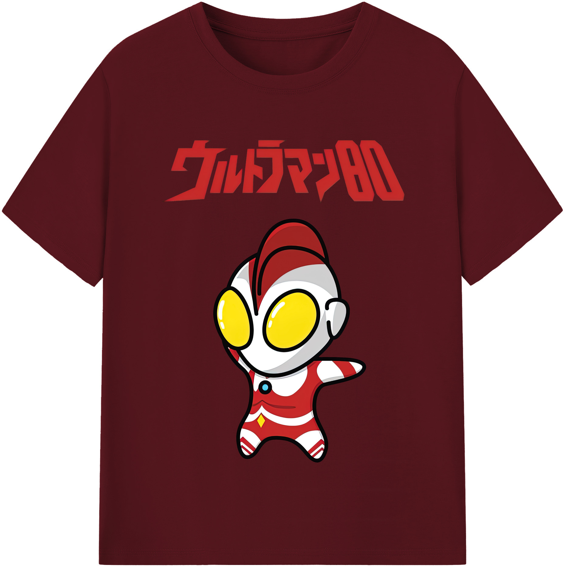 （画像用） ウルトラマン Ultraman 綿100％半袖Tシャツ（フロントプリント）